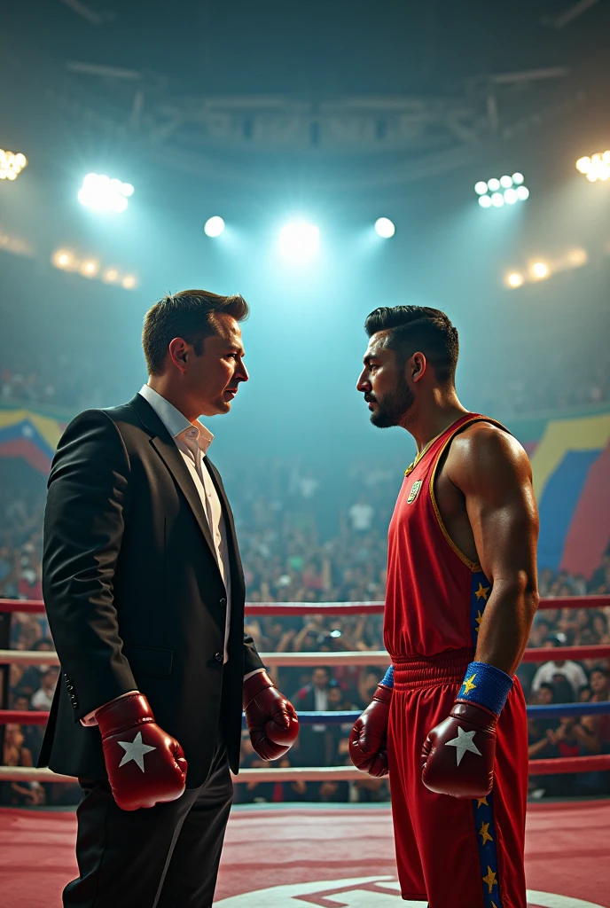 Elon Musk vs. Nicolas Maduro boxing