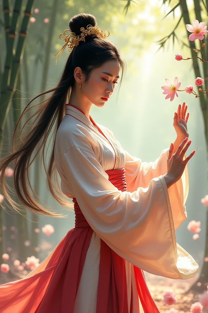 high quality A Chinese beauty with strong martial arts