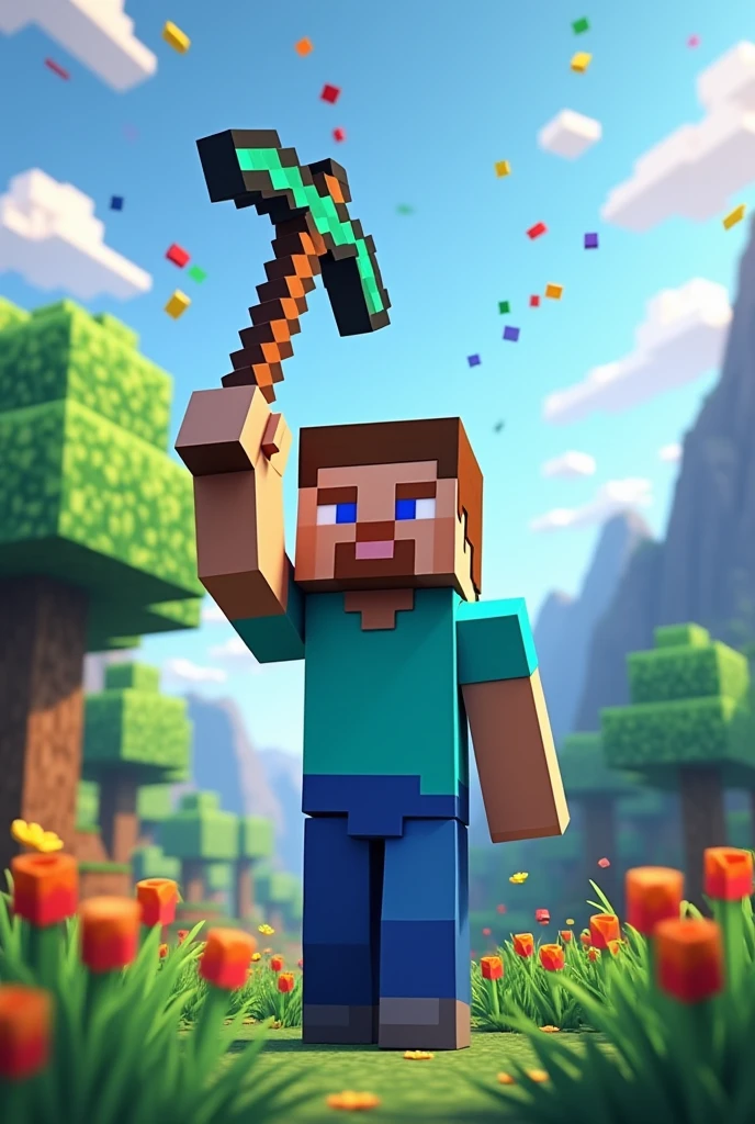 generar un steve de minecraft