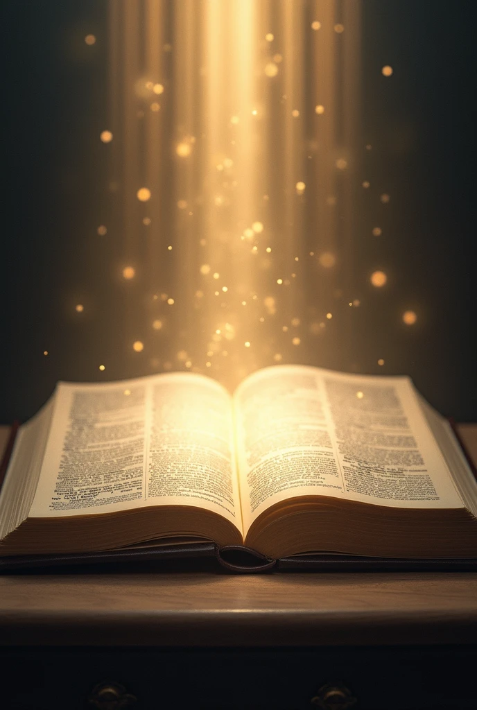 Draw an open book representing the law, with rays of light emanating from it. Facing the book, there is a figure of a person reading, with an expression of understanding and tranquility. This symbolizes that the laws are clear and understandable, providing security to citizens.