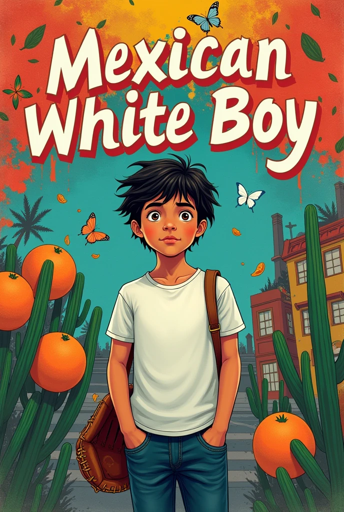 Can u make a alternate cover for the novel Mexican white boy by matt De la pena