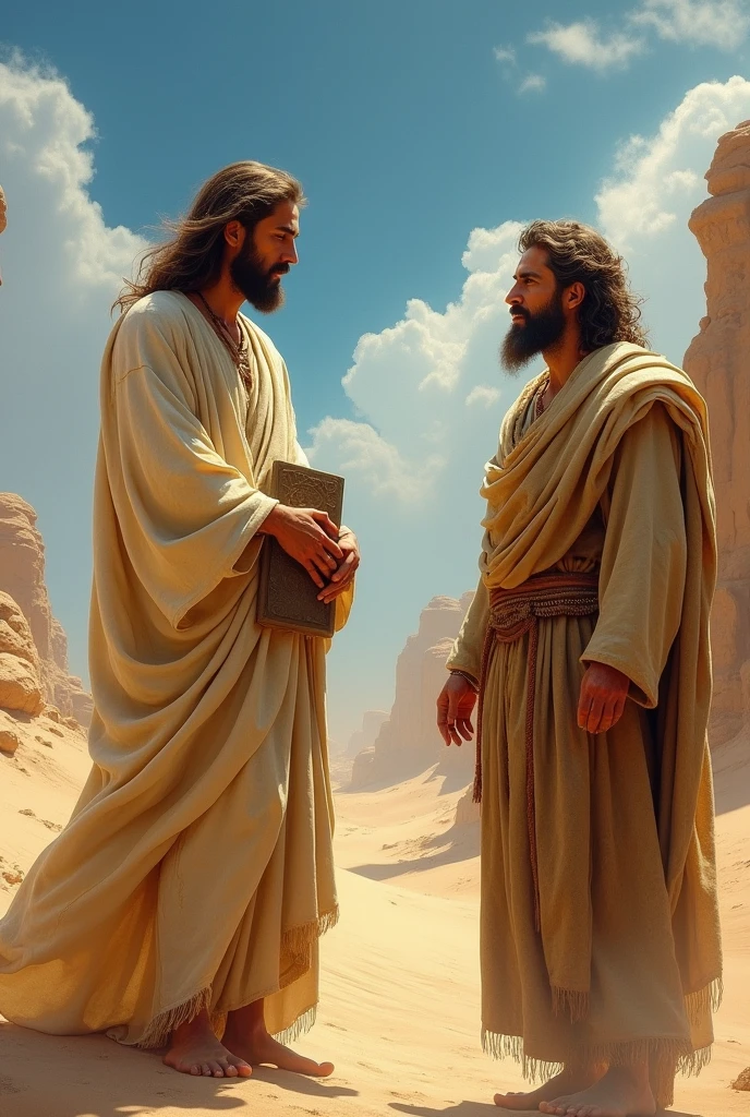 Elias with Moses 