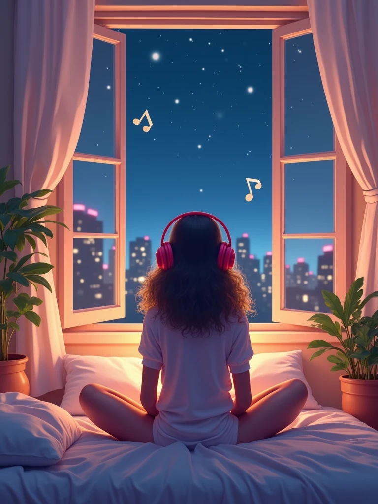 image horizonatl screen for youtube for music lo-fi , relax