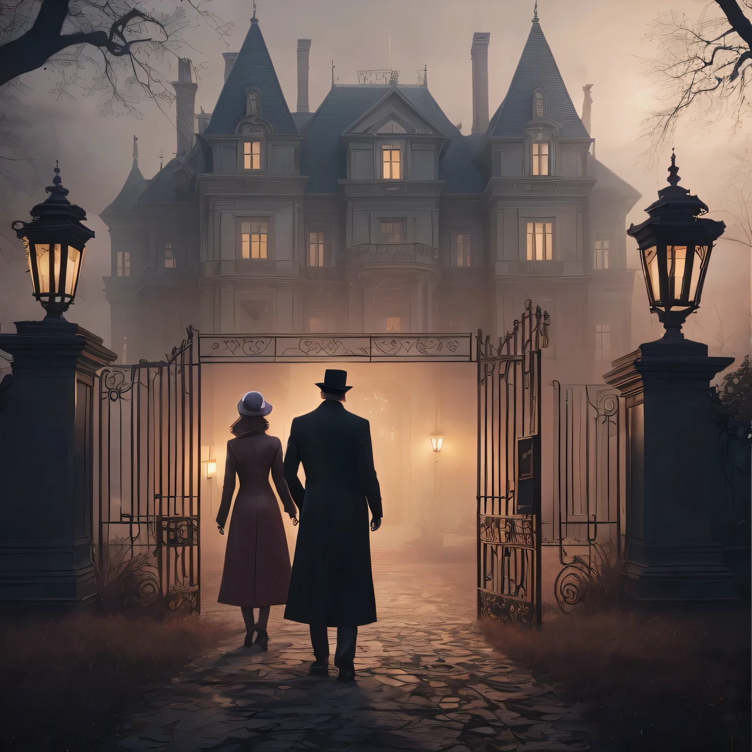 mansion, detective