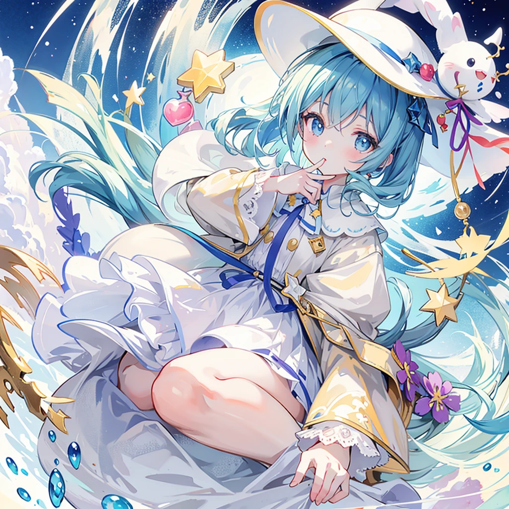 Charm Shine Muscat,personification,Light soft color coat and hat,Sweet girl