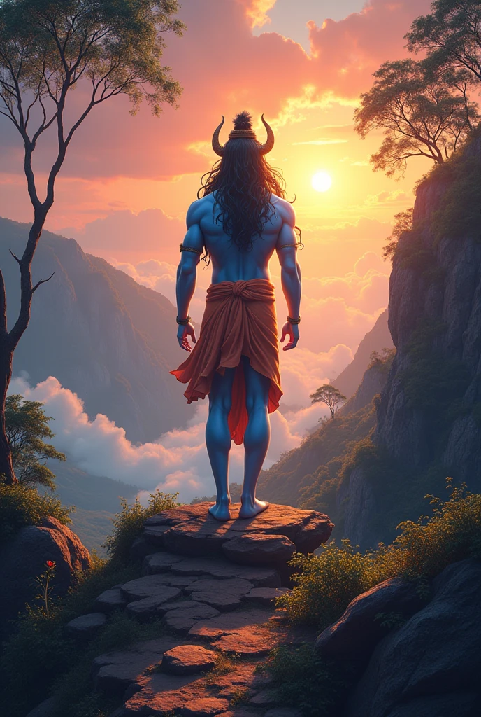Mahadev shiv in sight hill