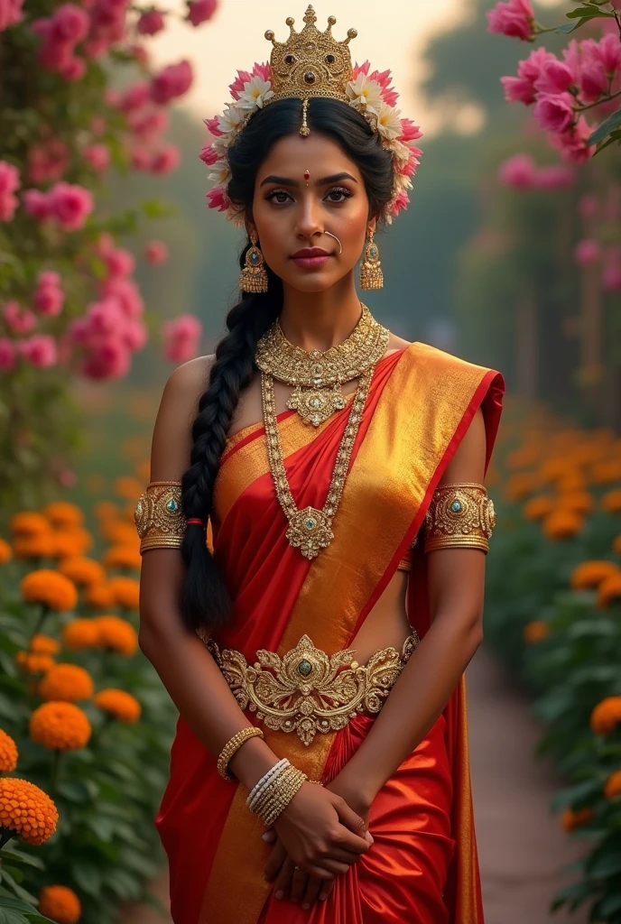 Hindu Queen Hot Navel