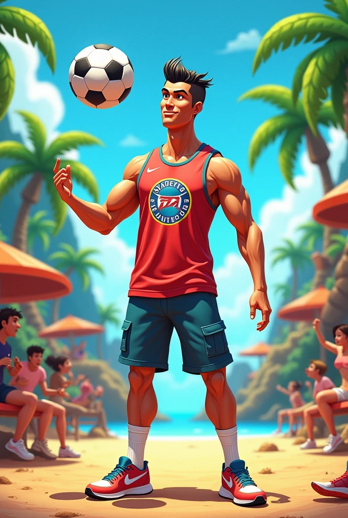 Cristiano Ronaldo In Total Drama