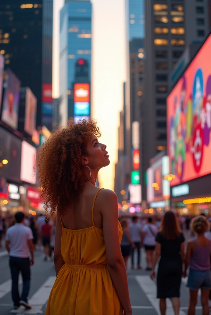 In a bustling city,