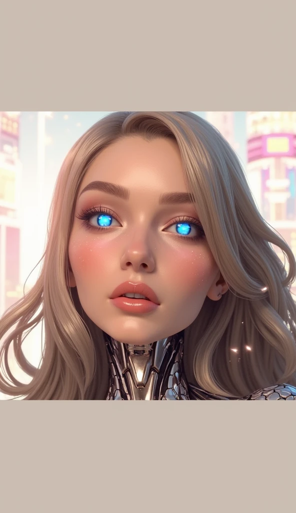 beautiful girl robot
