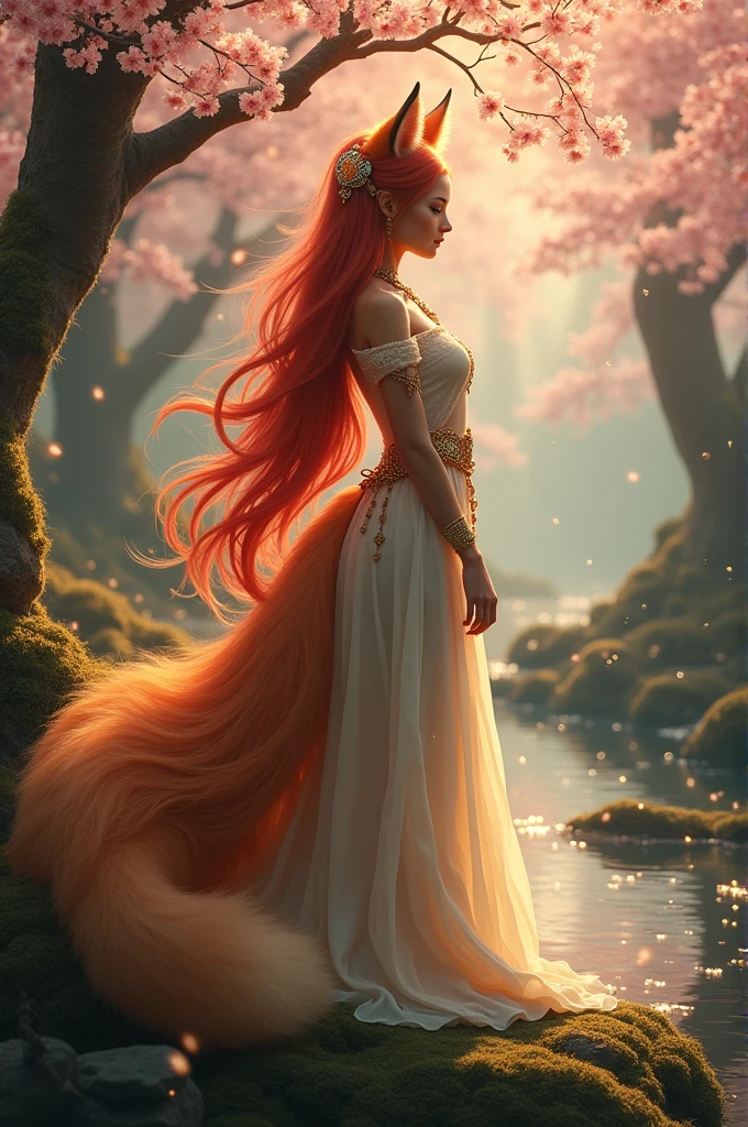 Female human kitsune 