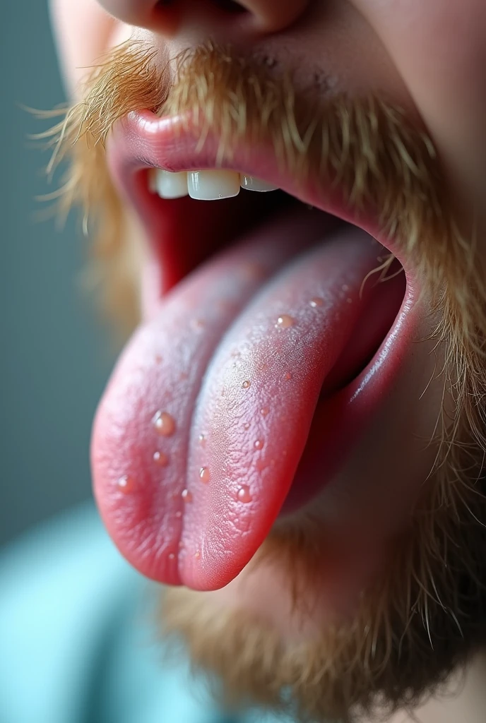 Hairy tongue
