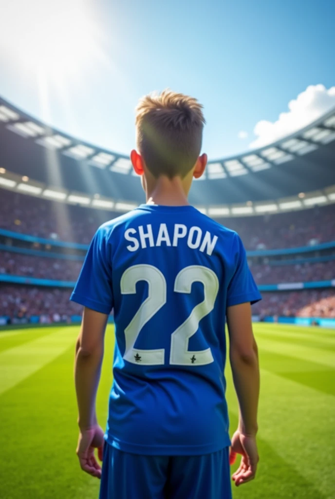 19 years boy Jersey name SHAPON Jersey namber 22 in back side 