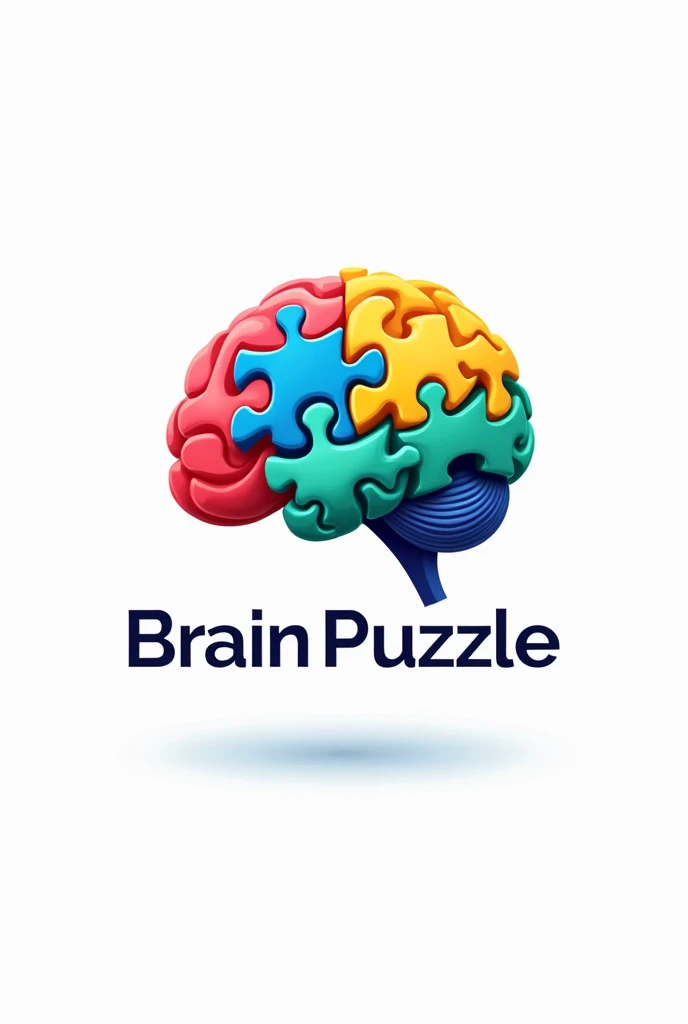 Brain Puzzle Logo