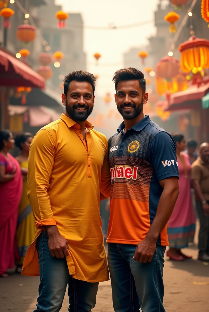 Akshay Kumar and Rohit Sharma