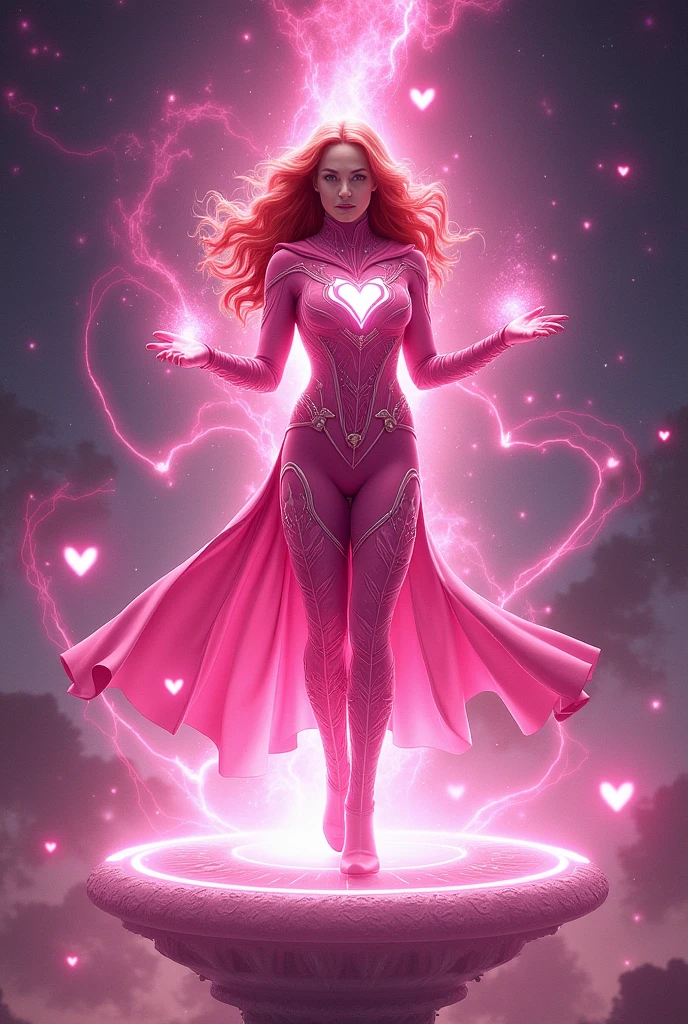 Create Wanda Maximoff as a member of the DC Comics Pink Lantern Corps