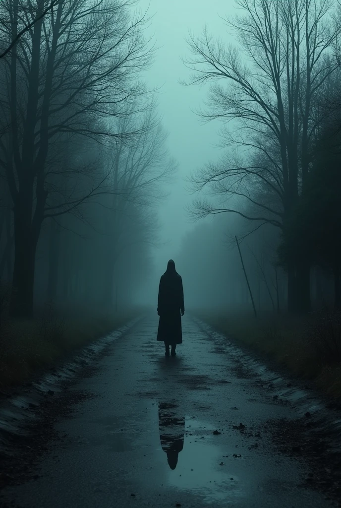 (best qualityer,4K,8k,highres,master part:1.2), ultra detali, (realisitic,Fotorrealisitic,fotorrealisitic:1.37), tenebrosa, natta, falling, grimdark, Raby, rainny, Raby forte, ray tracing, muddy ground, black forest, empty street