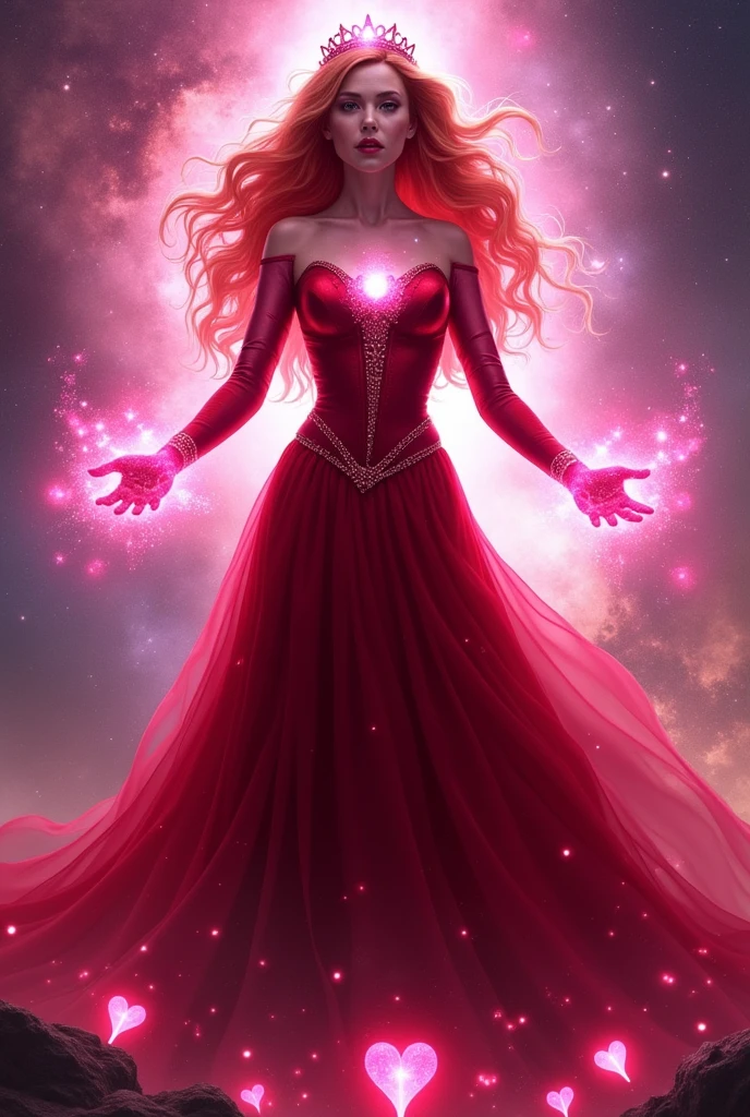 Create the Scarlet Witch as a member of DC Comics' Pink Lantern Corps.