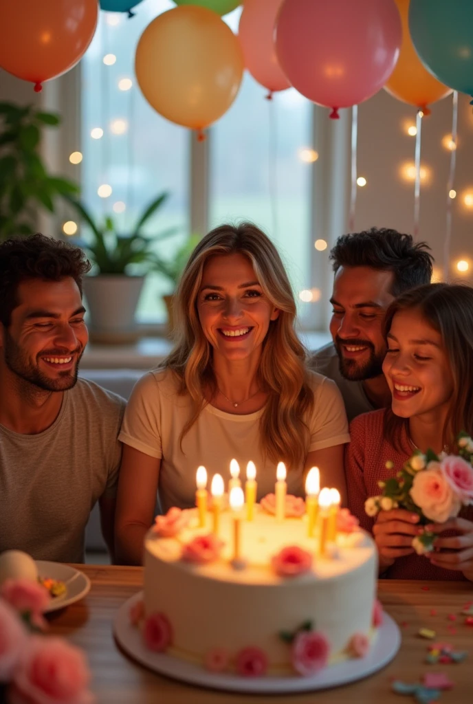 generate a happy birthday mom Jenny with cute details since it's her 48th birthday. It's my mother
