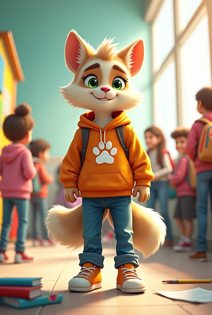 Student boy Furry Style 2D