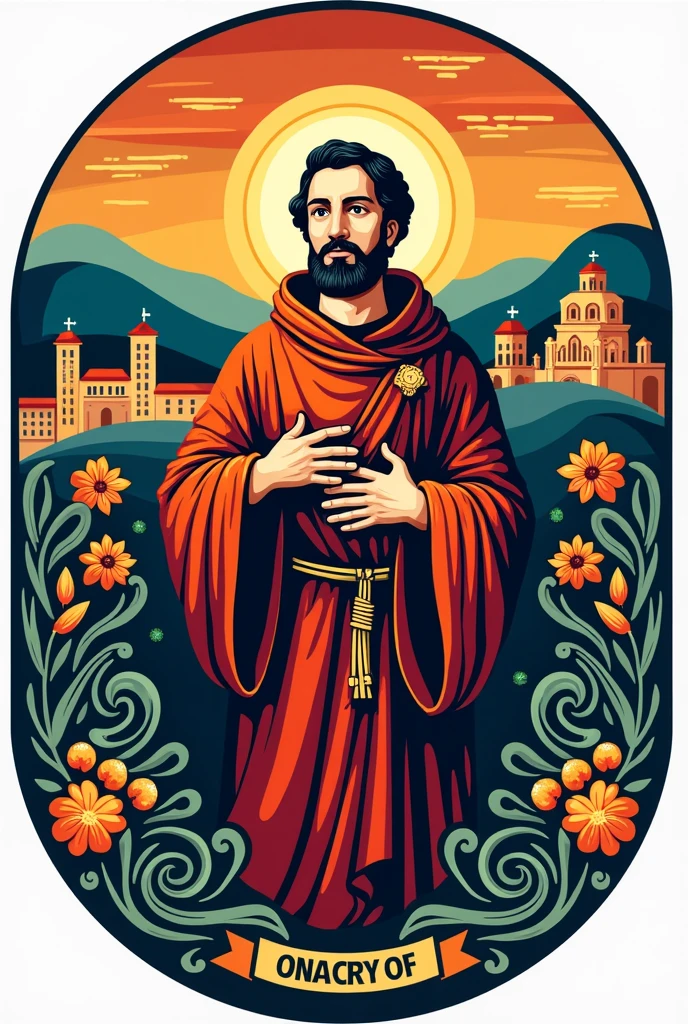 Oratory of Saint Philip Neri Logo, Gusnajuato
