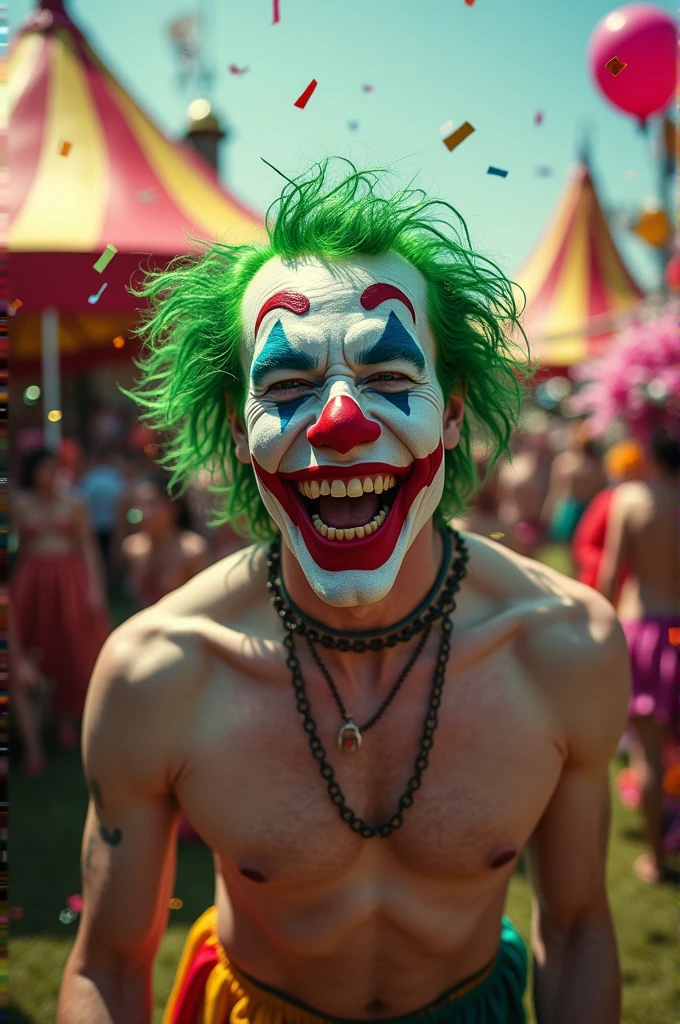Loud naked joker