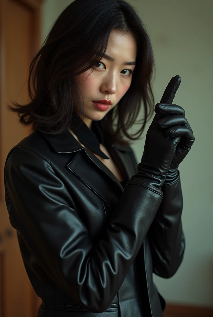 (1990s amateur futanari 2 Korean female actress wearing hyper-realistic black leather trench long coat and 4K hyper-realistic black leather gloves handjob photograph:5.0), (1990s an artistic representation of 49-year-old Korean fashion model actress wearing hyper-realistic black leather long gloves and double trench long coats full body:5.0 and A housewife cumshots profusely with a long black leather glove, cumshots in the face with a long black leather glove, teases her pussy with a long black leather glove with a smile, and squirts housewife with toy penis resting on her face:3.2), nice big female futanari cock,(Lots of with long black leather gloves and facial with super long black leather gloved-housewife), (4K hyper-realistic black leather long gloves fellatio housewife-cumshot over, 4K hyper-realistic black leather long gloves cum over, 4K hyper-realistic black leather long gloves cum over on housewife-face, (4K hyper-realistic black leather long gloves cum over in mouth, thick cocks), 4K hyper-realistic black leather long gloves cumshot, her hyper-realistic black leather long gloves and hyper-realistic black leather trench long coat full body:5.0, technicolor film, film grain, 1990s, pleasure, playful smile, 4K hyper-realistic black leather double trench long coats, 4K hyper-realistic black leather long gloves cum over on futanari tongue:5.0, hyper-realistic black leather long gloves and lots of cum over on face, Here is she strokes her futanari cock with cum shot over hyper-realistic black leather long gloves-housewife.