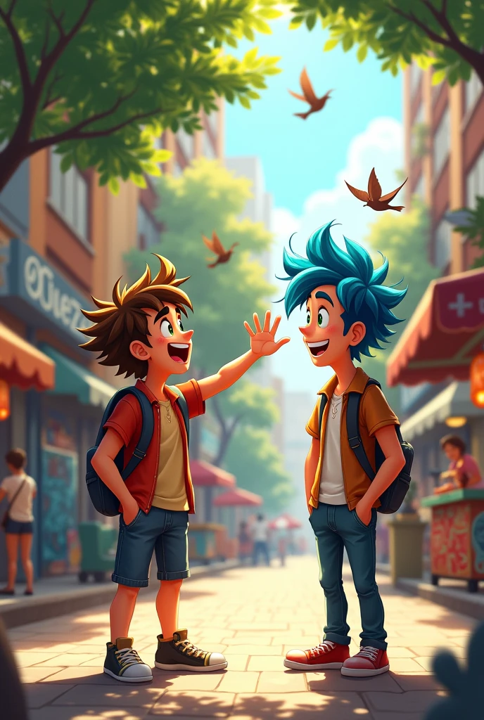 Raulzito greeting bluezao