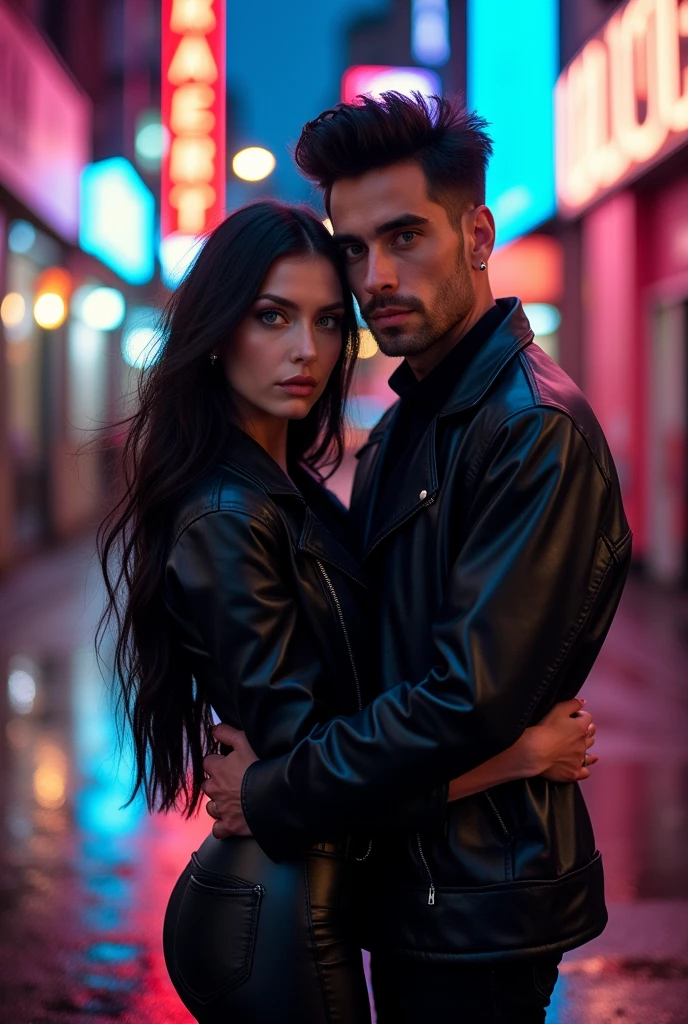 Isabelle Matthers y Andy Black.