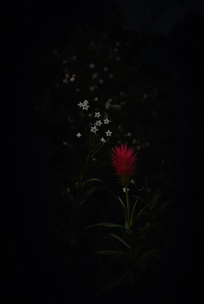 Black background