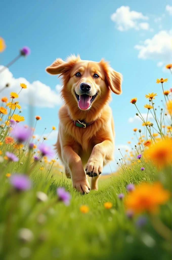 a dog