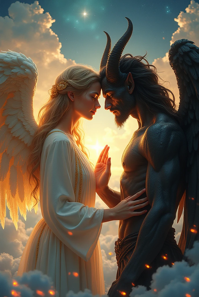 An angel and a demon in love