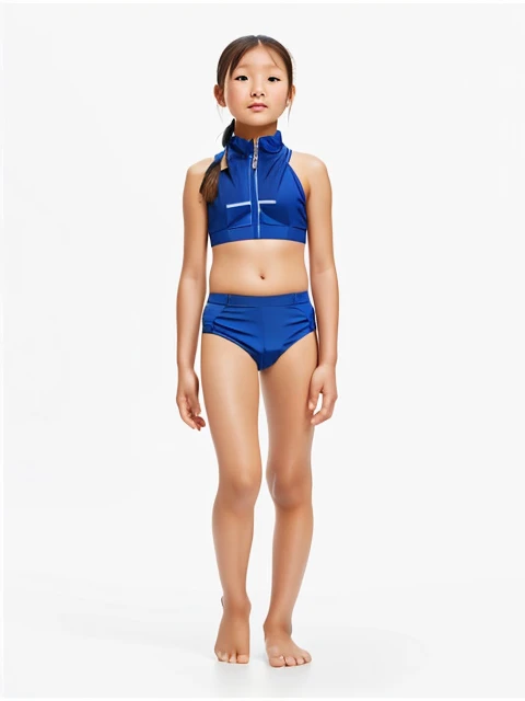 Mongolian Girl, 12, Diaper