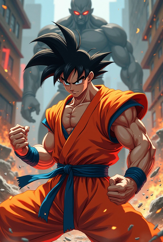 Mouth, fighting anime, strong