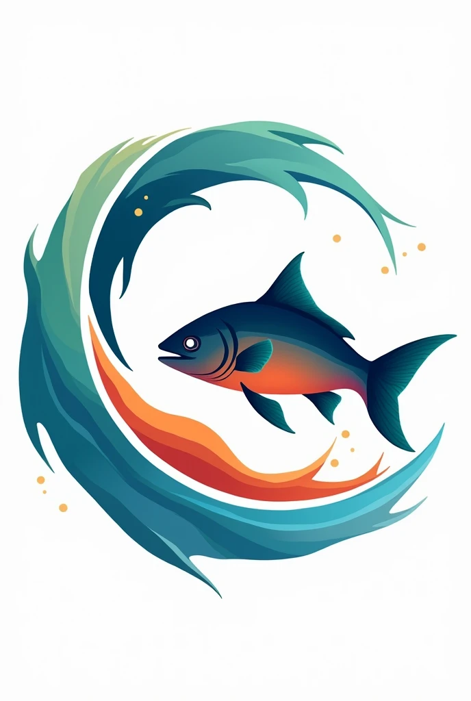 A logo for a marine aquarium store company