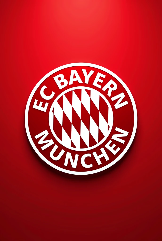 Bayern Munich HD Logo background Red and white
