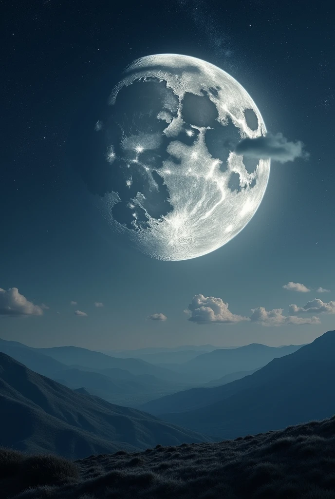 The perfect realistic moon