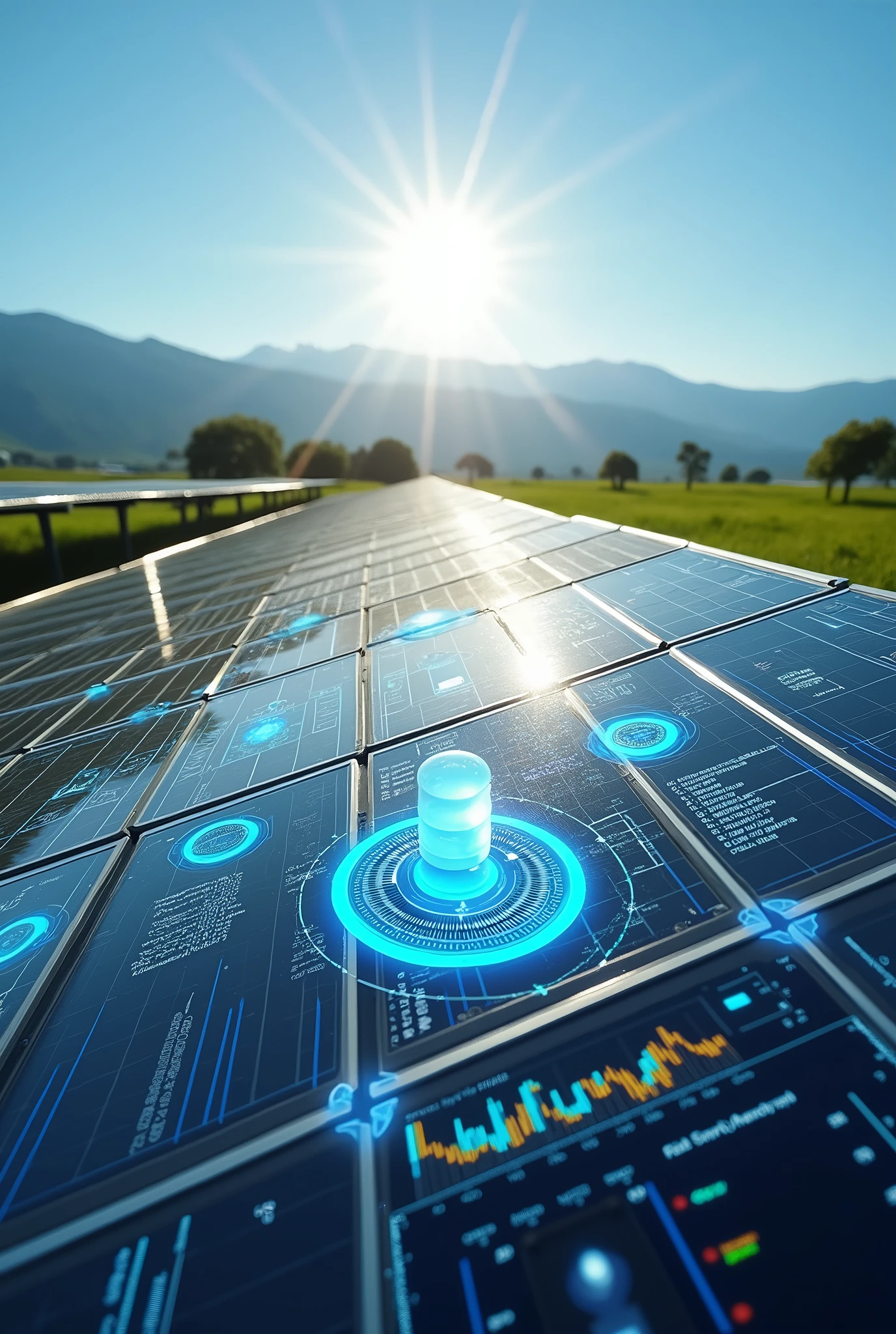 Create a SCADA model for a Solar Power Plant 