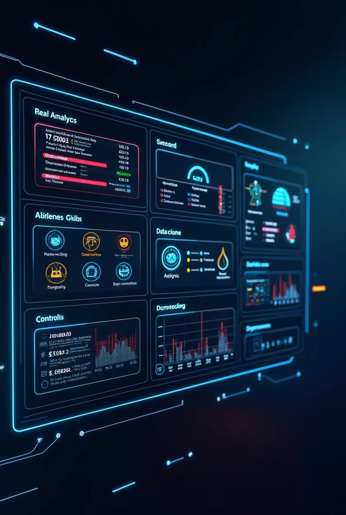 Create a menu template for horizontal Scada
