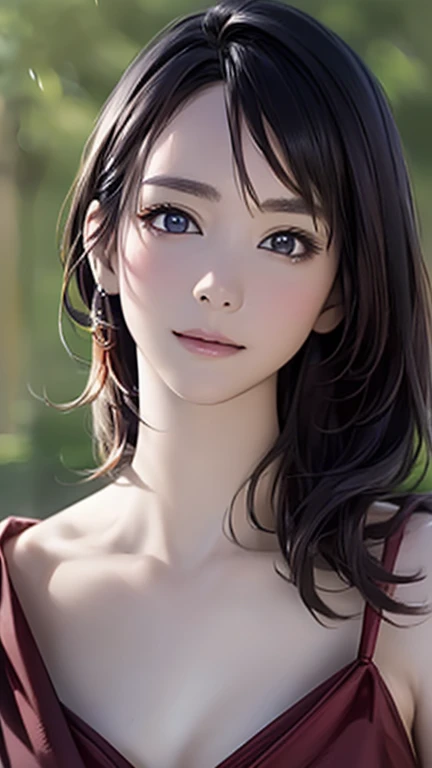 ((Highest quality)),(超High resolution),(Very detailed),(Detailed Description),((The best CG)),(masterpiece),Ultra-detailed art、(Highest quality、8k、32K、masterpiece)、(Realistic)、(Realistic:1.2)、(High resolution)、Very detailed、Very beautiful face and eyes、1 female、Tight waist、Delicate body、(Highest quality、Attention to detail、Rich skin detail)、(Highest quality、8k、Oil paints:1.2)、Very detailed、(Realistic、Realistic:1.37)、Bright colors、Beautiful Japanese Woman、Detailed face、Smooth Skin、(masterpiece:1.2, Highest quality), (Realistic, photoRealistic:1.4), Beautiful illustrations, (Natural Side Lighting, Cinema Lighting), Written boundary depth, 
