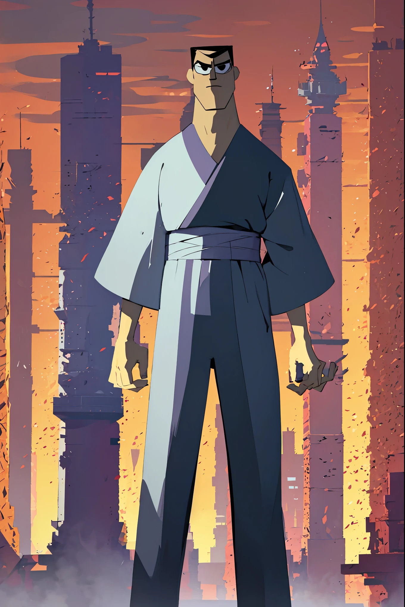 Samurai Jack,standing