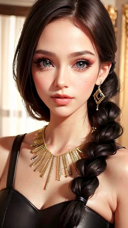 Makeup artist does makeup for celebrities，(masterpiece:1.2), Highest quality, masterpiece, High resolution, original, Highly detailed wallpaper, Perfect lighting,(Highly detailed CG:1.2),