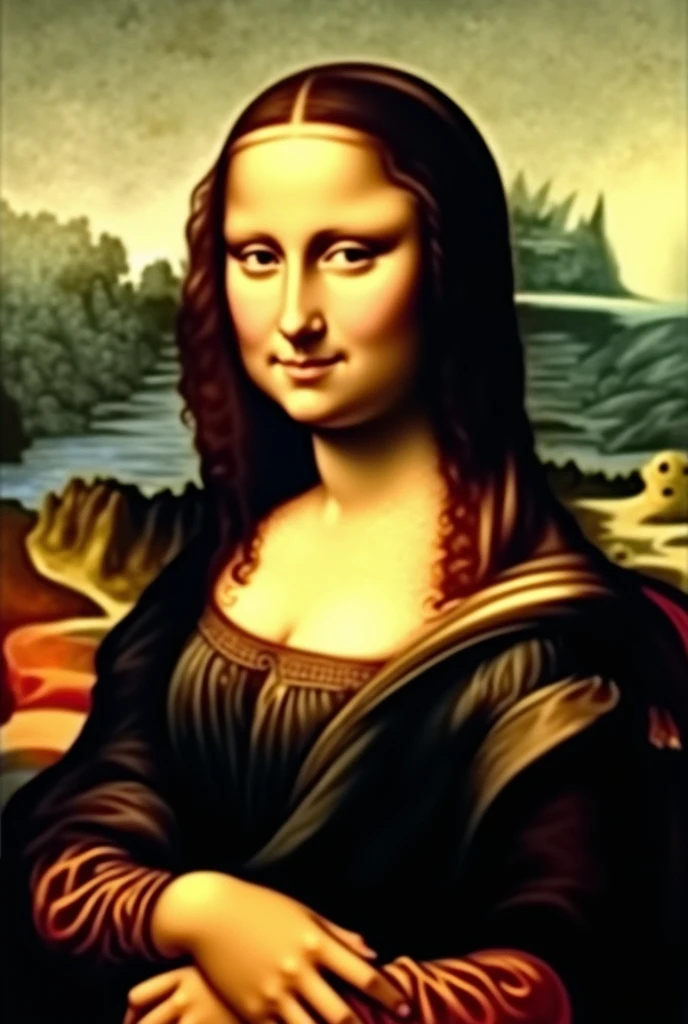 Make the wojak meme with the mona lisa drawing style