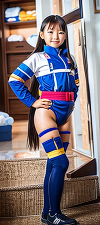 Mongolian Girl, 12, Diaper