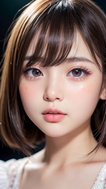 (masterpiece:1.3)、Super detailed finish、(High resolution、8k:1.3)、(highest quality、Ultra-realistic as a photo:1.5)、sharp focus, 超High resolutionの顔、the face is in focus、Ultra high definition and beautiful eyes、Eyes are symmetrical:1.3、I&#39;m looking at you with focused eyes、close up on face、High-definition and beautiful skin、firm skin、超High resolutionの髪のテクスチャ、Japanese high school girl、、(uniform:1.3)、Blowjob、one big and thick dick, (I'm sucking:1.2)、Gently touch the penis with your hand、Bukkake, (cum on face:1.5), (embarrassing:1.3), ( blush:1.3), multiple angles