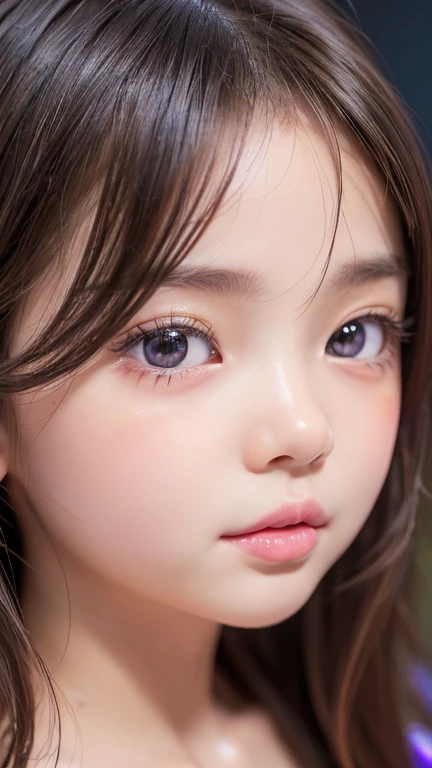 NSFW, 8k, High-level, absurd, masterpiece, best quality, primitive, very detailed CG, very detailed wallpaper, perfect lighting, Extremely detailed (((The personifying " Gravure idol photo session " as a Girl))), MysticSight, Tyndall effect, Tyndall scattering, Studio gray background with (many Dazzling RainbowColor particles BokeH:1.28), (RoundlyButts, ThighGap), (Exposed:0.4), (Assfocus with looking ahead), BREAK (NOGIZAKA face variations) Extremely Detailed very KAWAII face variations, perfect anatomy, Childish, captivating gaze, elaborate detailed Eyes with (sparkling highlights:1.28), long eyelashes、Glossy RED Lips with beautiful details, Coquettish tongue, Rosy cheeks, Radiant PearlSkin with clear transparency . { (Dynamic LifeLike expressions:1.4) | :d) }, (large eyes:-1) .