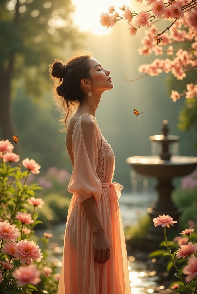 A woman who healed her spiritual wounds