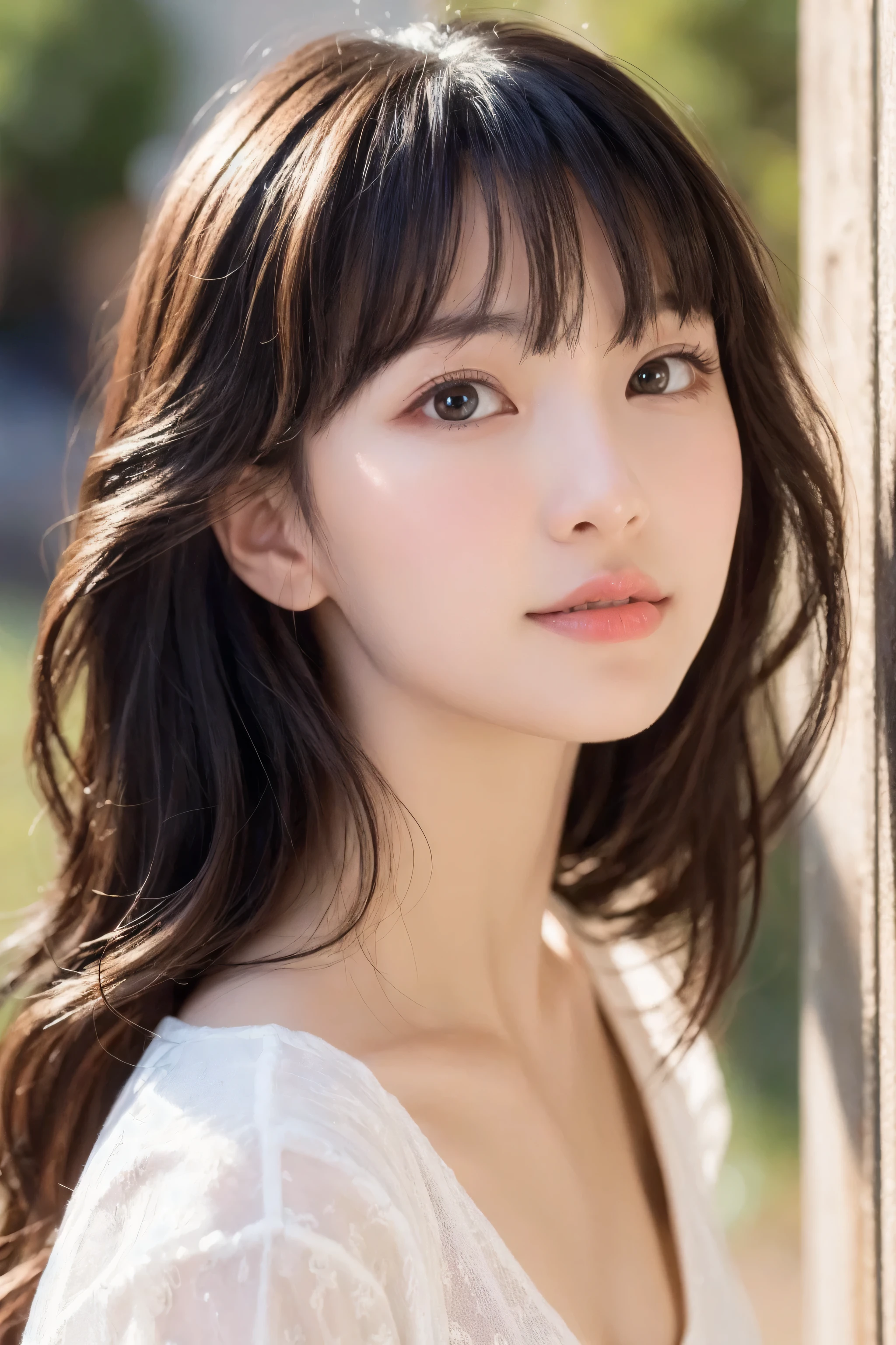 (8k, RAW Photo, Best Quality, Masterpiece:1.2), table top, Ultra Detail, Super Resolution, (Realistic, Realistic Photo:1.37), Portrait, High Detail RAW Color Photo, Professional Photo, Extremely Detailed and Beautiful, Extremely detailed, 8k wallpaper, amazing and detailed, huge file size, official art, highly detailed CG unity 8k wallpaper, highly detailed beautiful girl, highly detailed face, highly detailed eyes, highly detailed skin, highly detailed fingers, highly detailed nose, very detailed detailed mouth , perfect anatomy, highly detailed background, highly detailed clothes, 1girl, ,cute girl, realistic body, fair skin, glowing skin , slim body, handsome body, black hair , short hair, (blunt bangs:1.2), smile, cute, youthful, cute face, realistic face, delicate eyes, drooping eyes, looking at viewer, facing front, standing posture, Contraposto, dynamic lighting, ((face closeup)), (medium chest), (Perfect Body Proportions), (slender Body Proportions), (bedroom), super sexy pose, ((neat dress)),