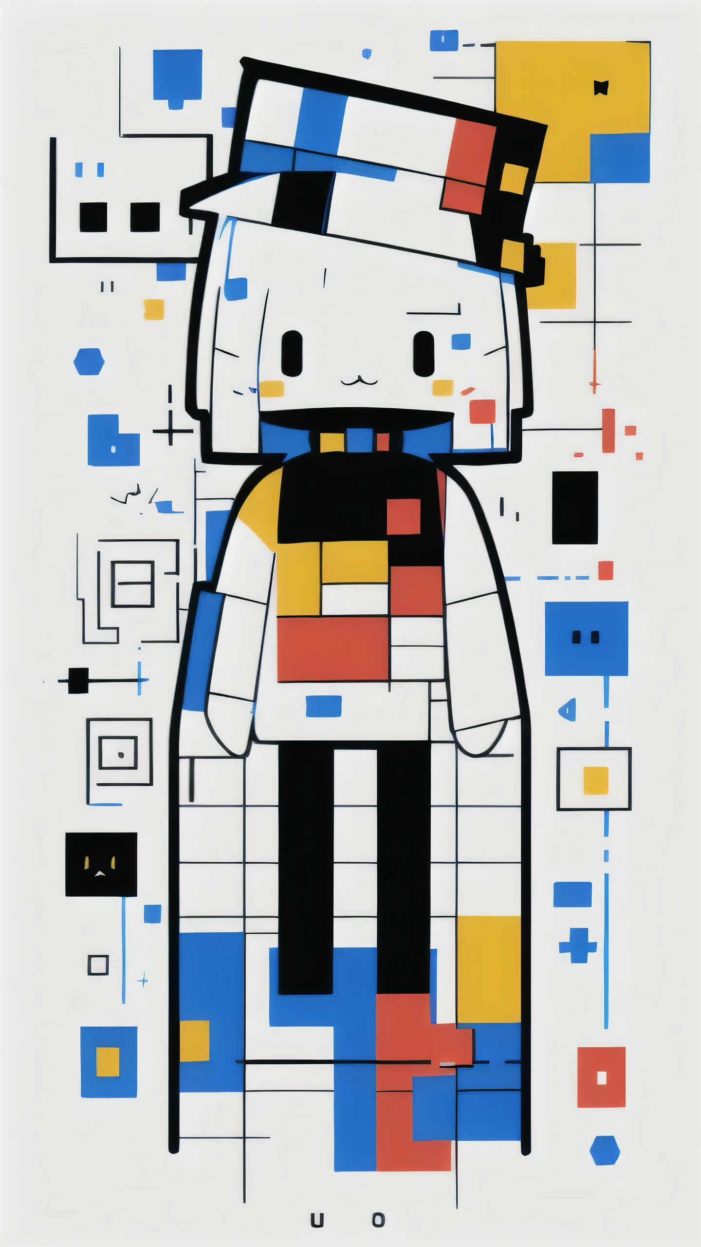 Cat,Cubism,Fragmented,flat、Geometric,Multiple Perspectives,Abstract,high density,Intensive、high quality (masterpiece, 最high quality, high quality, High resolution, Very detailed)、colorful、colorful