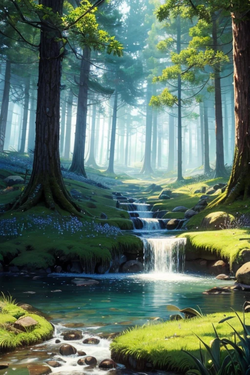 Highest quality、Lush forest